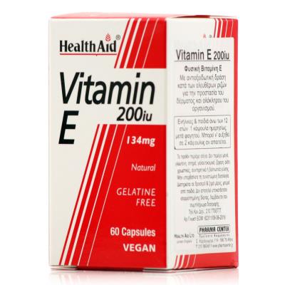 Health Aid Vitamin E 1000iu (30caps) - Υγεία Καρδιαγγειακού & Ανοσοποιητικού Συσ