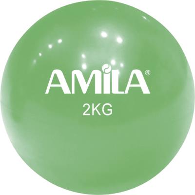 Amila Μπάλα Γυμναστικής Toning Ball 2Kg (84708) Πράσινο