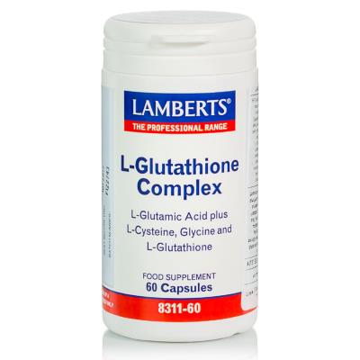 Lamberts  L-Glutathione Complex 60caps - Αποτοξίνωση αντιγήρανση