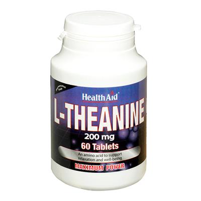 HealthAid L-Theanine 200mg 60 tabs