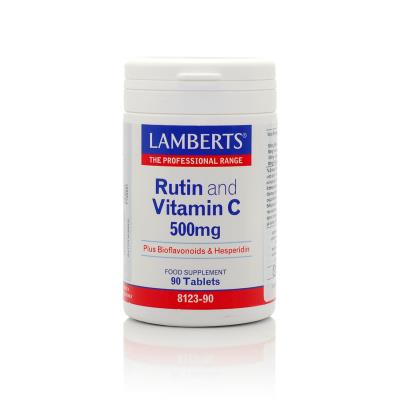 Lamberts Rutin & Vitamin C & Bioflanoids 90 tabs - Βιταμίνη C και Βιοφλαβονοειδή