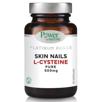 Power Health Platinum Range Skin Nails L-Cysteine Pure 500mg 30caps