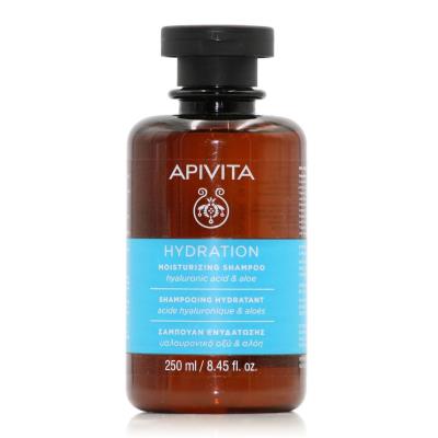 Apivita Hydration Moisturizing Shampoo (250ml) - Σαμπουάν Ενυδάτωσης με Υαλουρον