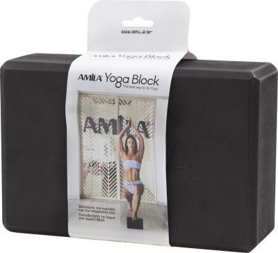 Amila Τούβλο Yoga Amila Brick Μαύρο (96842) Μαύρο