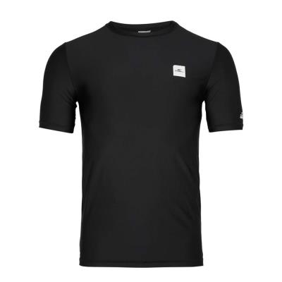 O #39;neill Men #39;s Cube Shortsleeve Skins UV50+ Swim Protection T-Shirt Μαύρο