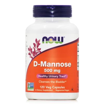 Now Foods D-Mannose 500mg (120caps) - Υγεία Ουροποιητικού