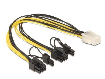 Delock VGA Power Cable 6pin / 2x 8pin