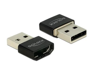 Delock USB-A Male to HDMI Female