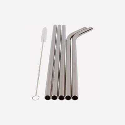 Healthy Human 5 Piece Stainless Steel Straw Set Ασημί HH-SOB22 (Healthy Human)