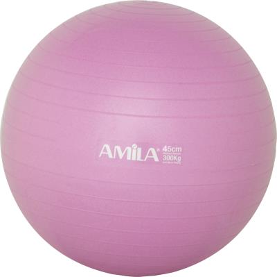 Amila Μπάλα Γυμναστικής Gymball 45Cm Ροζ Bulk (48086) Φούξια