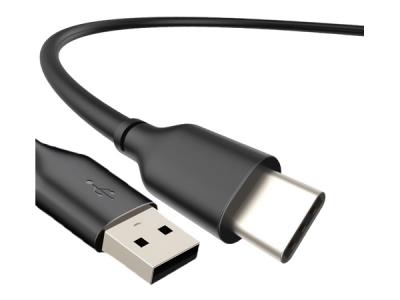 Cabletime USB σε Type-C 2m 3A Black